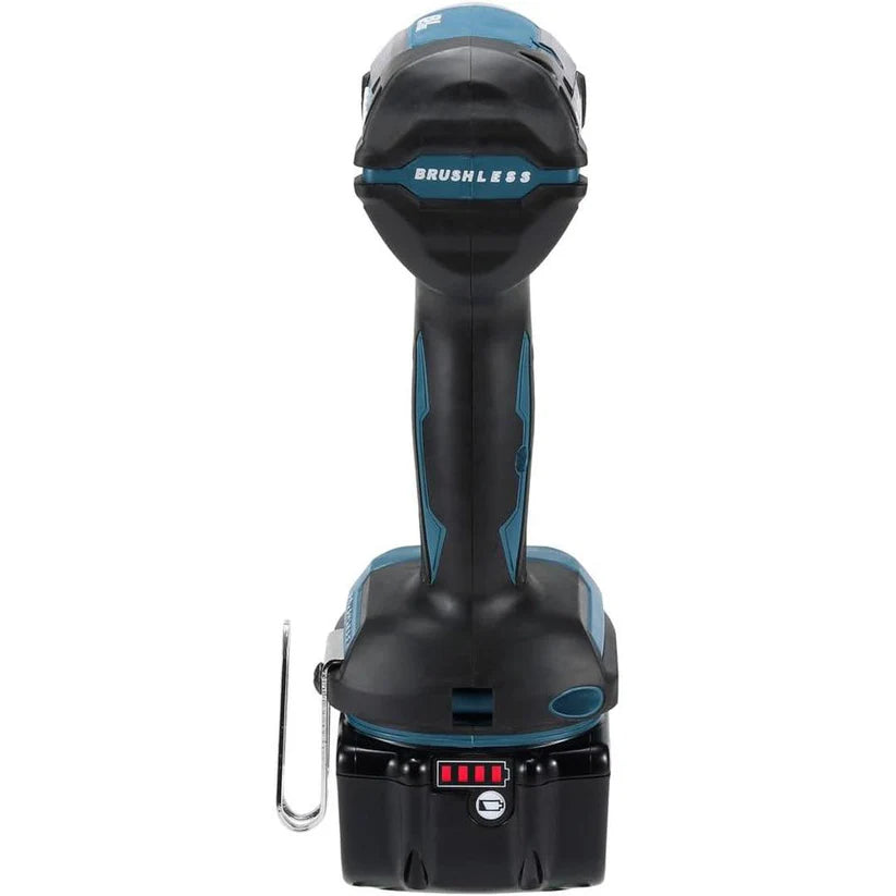 Makita DTD153RTJ 18V LXT Brushless Impact Driver Kit β 2Γ 5.0Ah Batteries, Fast Charger & Makpac Case