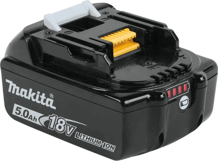 Makita 18V LXT Power Kit – 5.0Ah Battery, DC18RC Rapid Charger & Type 3 Makpac Carry Case with Inlay