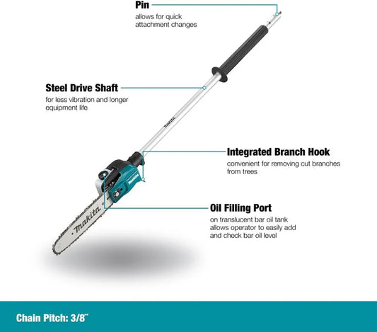 Electric Pole Chainsaw – Extendable Tree Trimmer for Branches & Shrubs